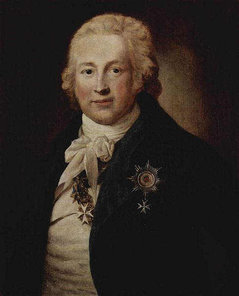 Portrat des Christoph Johann Friedrich Medem